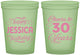 Custom Birthday 16 oz Glow In The Dark Cups - Cheers To 30 Years | 20142