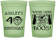 Custom Birthday 16 oz Glow In The Dark Cups - 40th Halloween | 20145