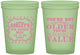 Custom Birthday 16 oz Glow In The Dark Cups - 30th | 20149