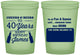 Custom Birthday 16 oz Glow In The Dark Cups - Cheers Beers To 40 Years | 20165