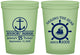 Custom Birthday 16 oz Glow In The Dark Cups - 25th Nautical | 20168
