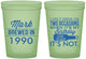 Custom Birthday 16 oz Glow In The Dark Cups - 40th | 20171