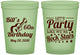 Custom Birthday 16 oz Glow In The Dark Cups - 60th Rock Star | 20174