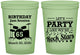 Custom Birthday 16 oz Glow In The Dark Cups - 65th Rock Star | 20175