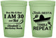 Custom Birthday 16 oz Glow In The Dark Cups - 30th Fiesta Siesta Tequila | 20177