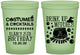 Custom Birthday 16 oz Glow In The Dark Cups - 25th Halloween | 20184