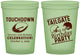 Custom Birthday 16 oz Glow In The Dark Cups - 30th Football | 20189