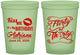 Custom Birthday 16 oz Glow In The Dark Cups - 30th Flirty At Thirty | 20190