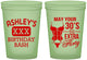 Custom Birthday 16 oz Glow In The Dark Cups - 30th Flirty At Thirty | 20192