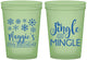 Custom Birthday 16 oz Glow In The Dark Cups - 25th Christmas | 20197