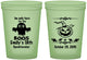 Custom Birthday 16 oz Glow In The Dark Cups - 18th Halloween | 20199
