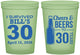 Custom Birthday 16 oz Glow In The Dark Cups - Cheers Beers To 30 Years | 20214