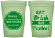 Custom Birthday 16 oz Glow In The Dark Cups - 30th | 20242