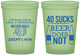 Custom Birthday 16 oz Glow In The Dark Cups - 40th | 20247