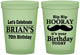 Custom Birthday 16 oz Glow In The Dark Cups - 70th | 20251