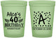 Custom Birthday 16 oz Glow In The Dark Cups - 40th | 20258