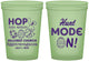Custom Easter 16 oz Glow In The Dark Cups - Hunt Mode On Bunny | 210000
