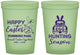 Custom Easter 16 oz Glow In The Dark Cups - Egg Hunting Bunny | 210004