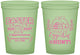 Custom Easter 16 oz Glow In The Dark Cups - Eggcited For Hunt Bunny | 210006