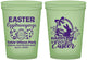 Custom Easter 16 oz Glow In The Dark Cups - Easter Bunny | 210008