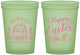 Custom Easter 16 oz Glow In The Dark Cups - Easter Bunny | 210010