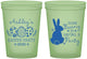 Custom Easter 16 oz Glow In The Dark Cups - Bunny Eggs | 210017