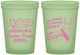 Custom Easter 16 oz Glow In The Dark Cups - Bunny Needs A Beer | 210018