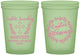 Custom Easter 16 oz Glow In The Dark Cups - Easter Sunday Church | 210023