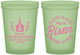 Custom Easter 16 oz Glow In The Dark Cups - He Is Risen | 210026