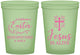 Custom Easter 16 oz Glow In The Dark Cups - Jesus Is Alive | 210027