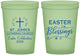 Custom Easter 16 oz Glow In The Dark Cups - Easter Blessings Church | 210029