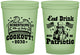 Custom 4th Of July 16 oz Glow In The Dark Cups - Eat Drink Patriotic | 220004