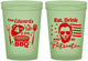 Custom 4th Of July 16 oz Glow In The Dark Cups - Eat Drink Patriotic | 220006