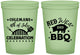 Custom 4th Of July 16 oz Glow In The Dark Cups - Red White Bbq | 220008