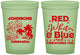 Custom 4th Of July 16 oz Glow In The Dark Cups - Beach Fireworks | 220022