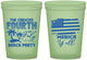 Custom 4th Of July 16 oz Glow In The Dark Cups - Beach Merica Yall | 220027