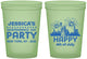 Custom 4th Of July 16 oz Glow In The Dark Cups - New York | 220039
