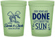 Custom Wedding 16 oz Glow In The Dark Cups - Vows Are Done Cruise | 229