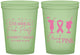Custom Awareness 16 oz Glow In The Dark Cups - Drink For Pink | 230001