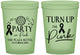 Custom Awareness 16 oz Glow In The Dark Cups - Party In Pink | 230002