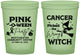 Custom Awareness 16 oz Glow In The Dark Cups - Wrong Witch | 230010