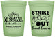 Custom Awareness 16 oz Glow In The Dark Cups - Bowling Strike Out | 230015
