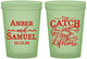 Custom Wedding 16 oz Glow In The Dark Cups - Catch Of A Lifetime Lobster | 245