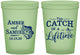 Custom Wedding 16 oz Glow In The Dark Cups - Catch Of A Lifetime Fish | 246