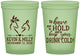 Custom Wedding 16 oz Glow In The Dark Cups - To Have And To Hold | 250