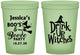 Custom Halloween 16 oz Glow In The Dark Cups - Drink Up Witches | 250001