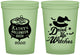 Custom Halloween 16 oz Glow In The Dark Cups - Drink Up Witches | 250004