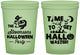Custom Halloween 16 oz Glow In The Dark Cups - Hallowasted Pumpkin | 250013