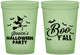 Custom Halloween 16 oz Glow In The Dark Cups - Witch Boo | 250015
