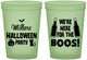Custom Halloween 16 oz Glow In The Dark Cups - Boo | 250016
